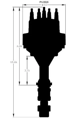 Oldsmobile V8 Ready-to-Run Distributor - 8529